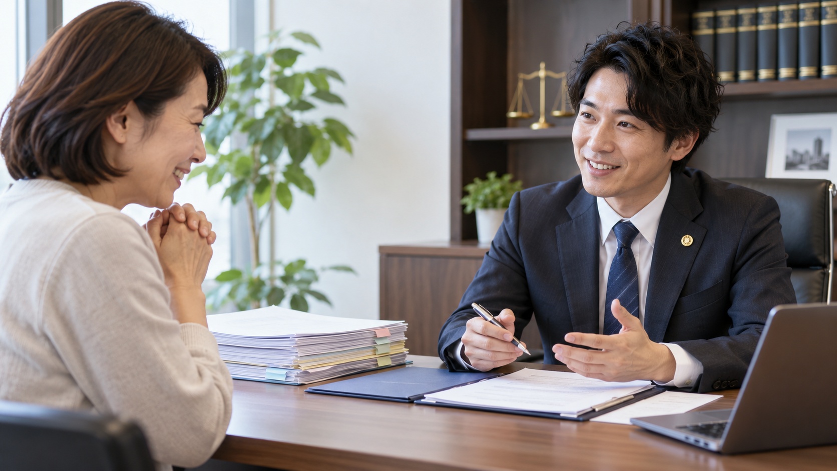 債務整理について弁護士に相談するイメージ