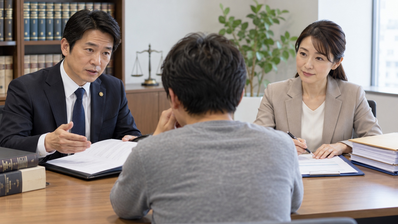 債務整理で弁護士・司法書士・行政書士の役割を比較するイメージ